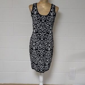 CARMEN STRETCHY TEXTURED PRINT BUSINESS, CAREER, WORK OR COCKTAIL DRESS